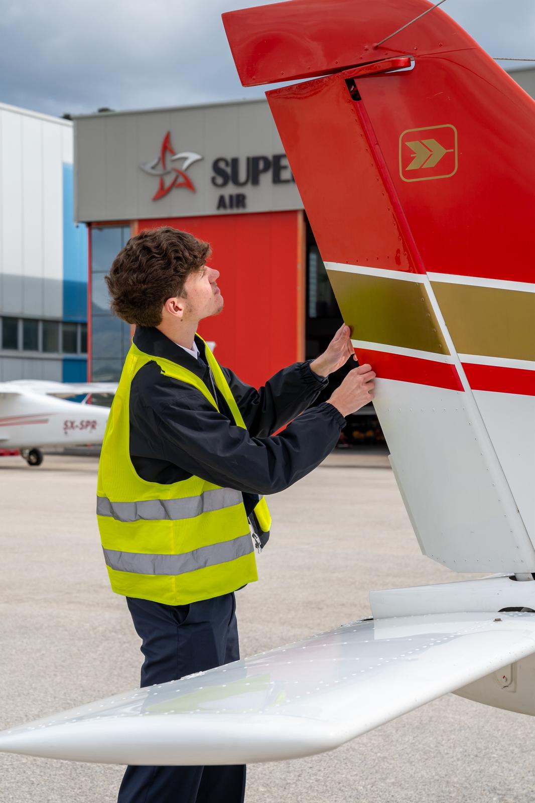Superior Air training aircraft